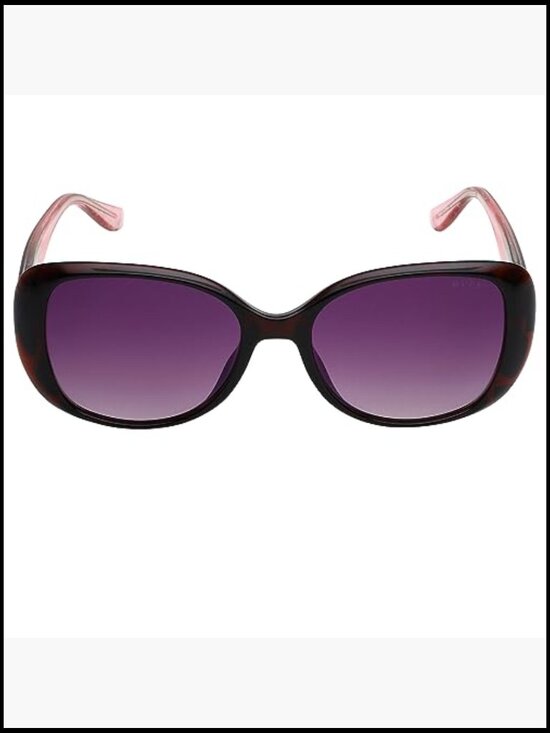 Square Sunglasses with Gradient Lenses, Plastic Frame, UV Protection main image 5